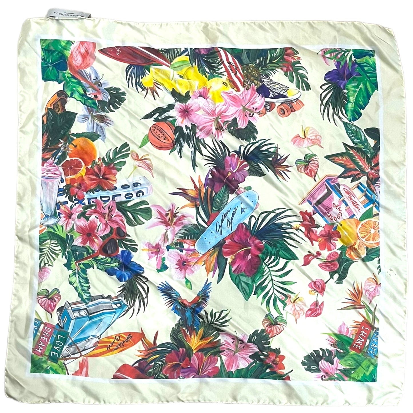 Golden Goose Silk Scarf