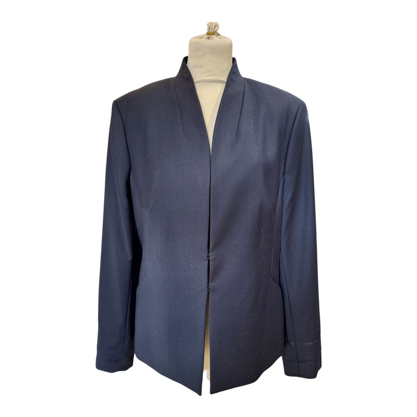 Jaeger Navy Wool Blend Blazer - 14/16 - NEW