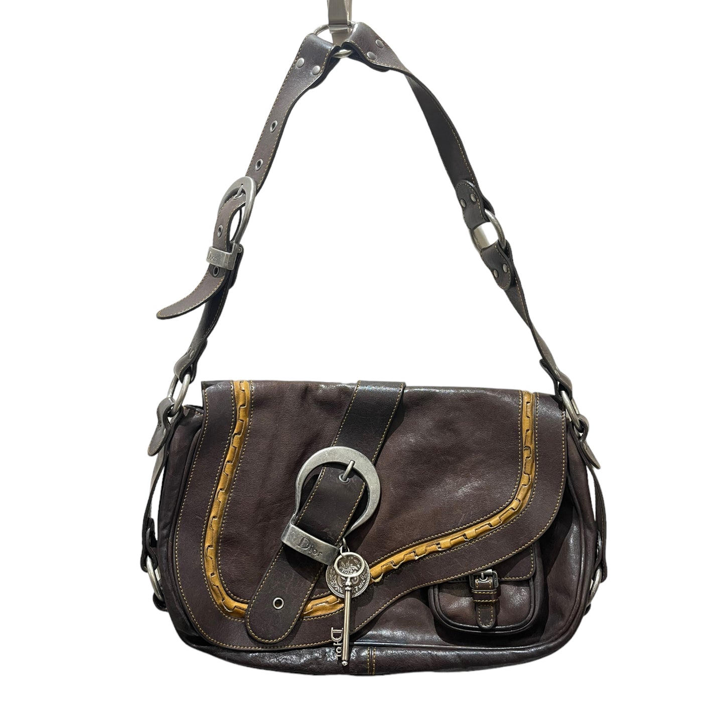 Dior Brown Saddle Bag