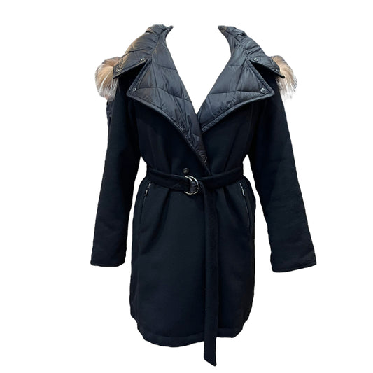 Max Mara Rainwear Black Reversible Coat