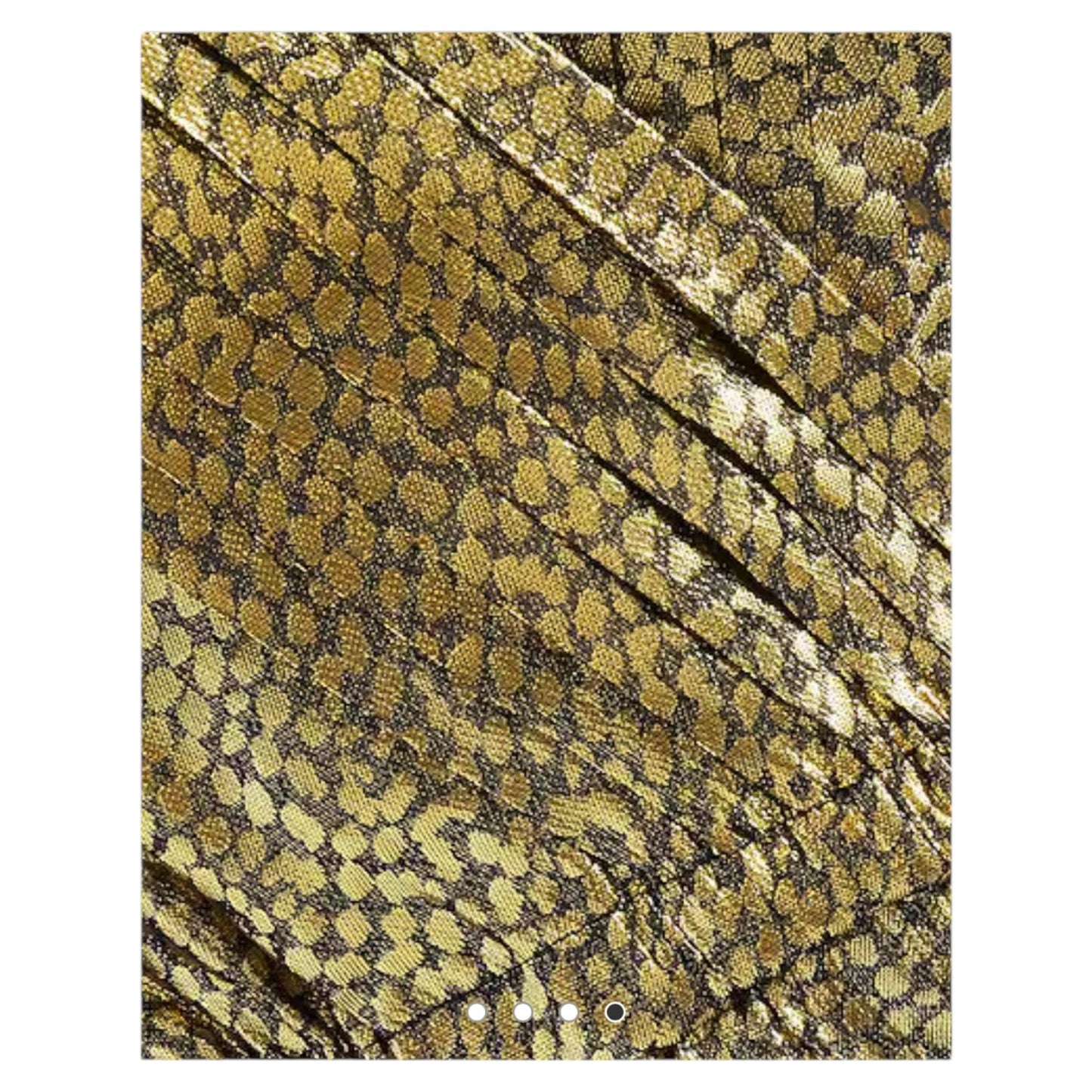 Joie Gold Metallic Blouse - 12