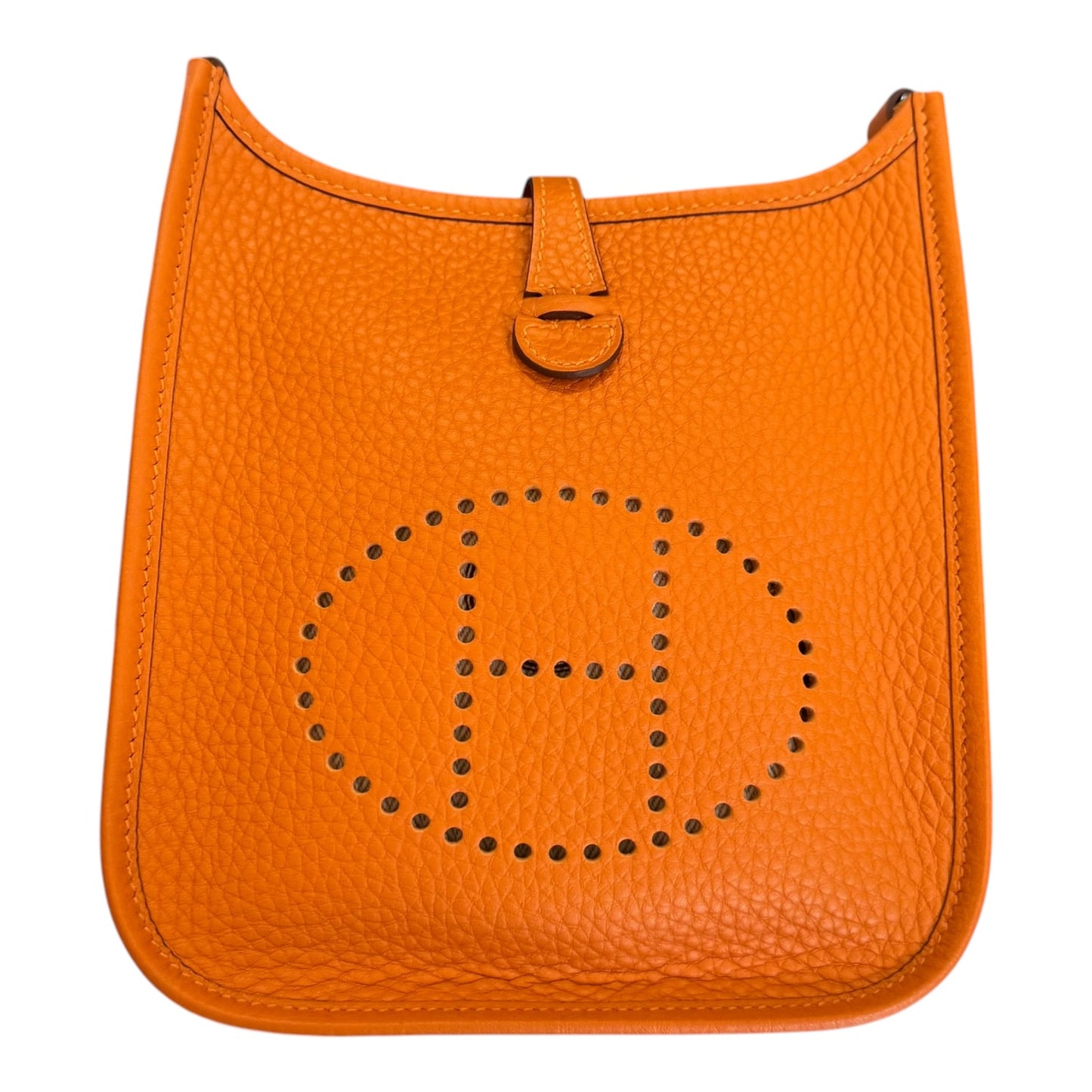 Hermès Mini Evelyne 16 Cross Body Bag in Orange - NEW