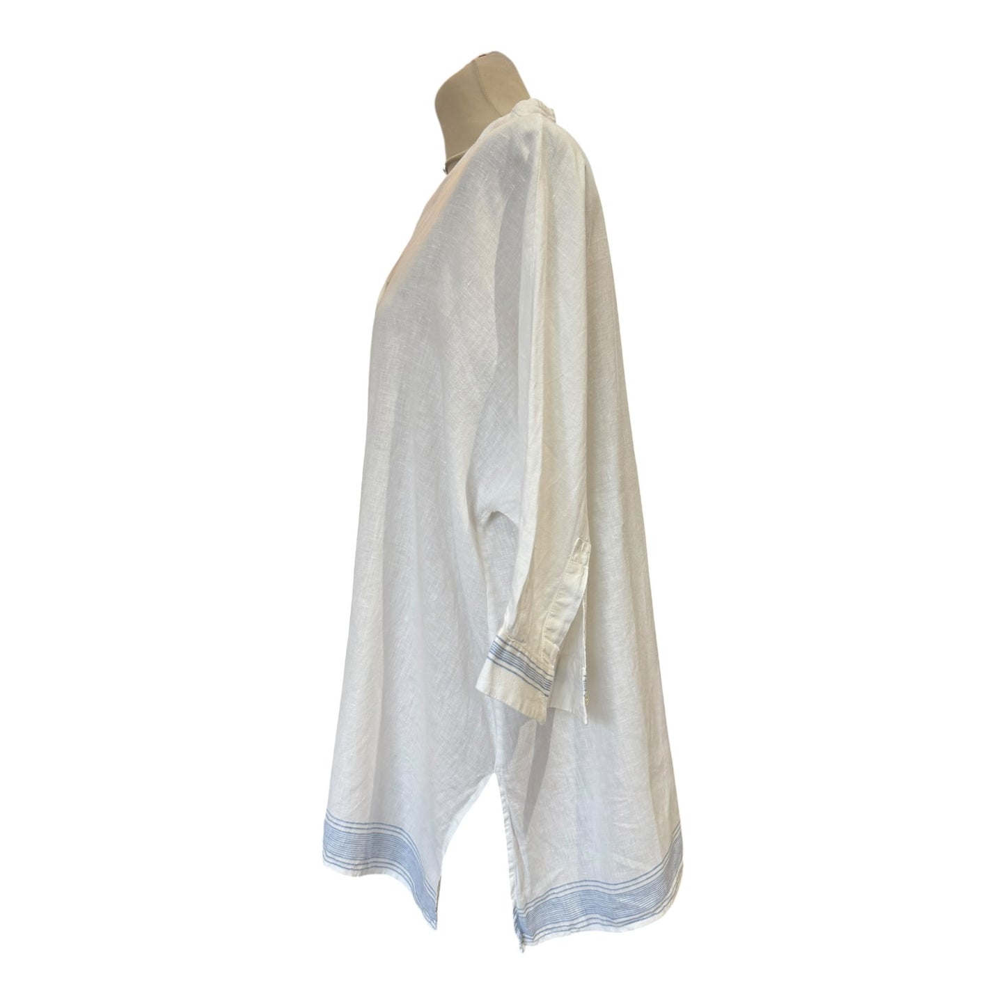 Weekend Max Mara Linen White Tunic Top - 10