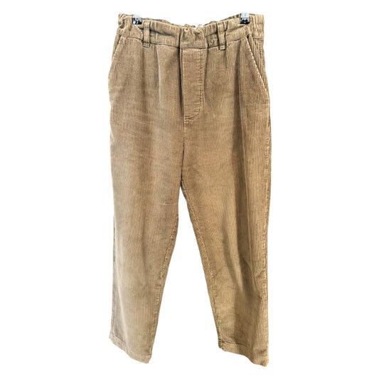 Toast Gabi Olive Organic Cord Pull On Trousers - 10