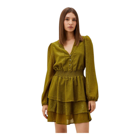 Sylvian Heach Moss Green Dress - 10 - NEW