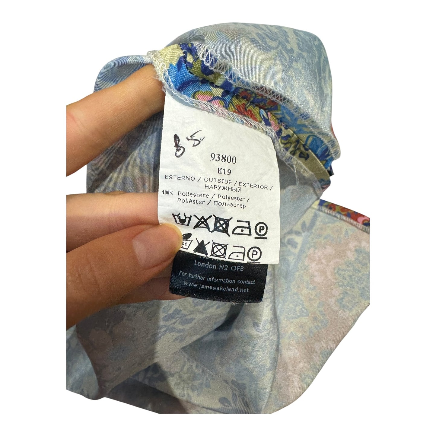 James Lakeland Patterned Long Line Shirt - 10