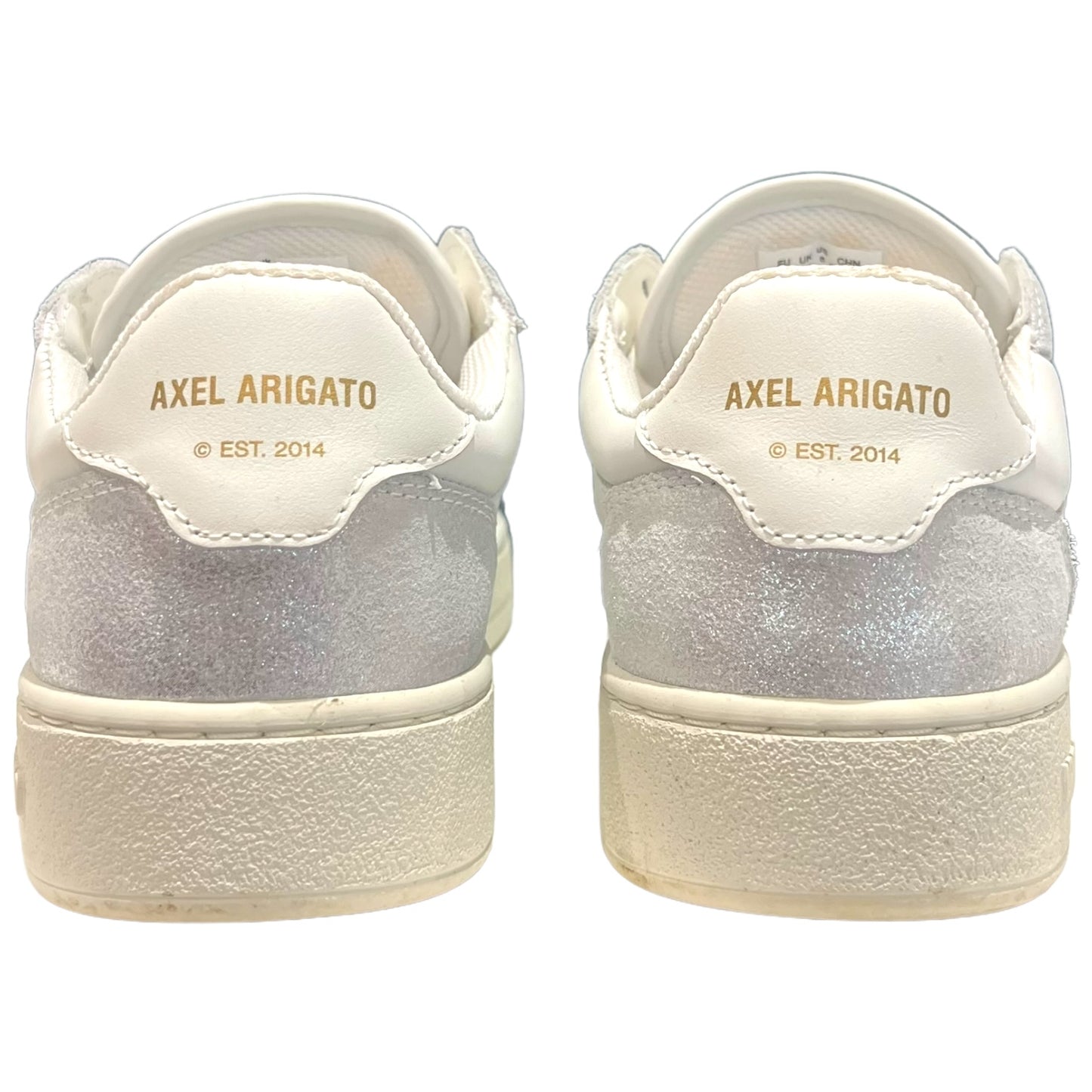 Axel Arigato White and Silver Trainers - 3.5