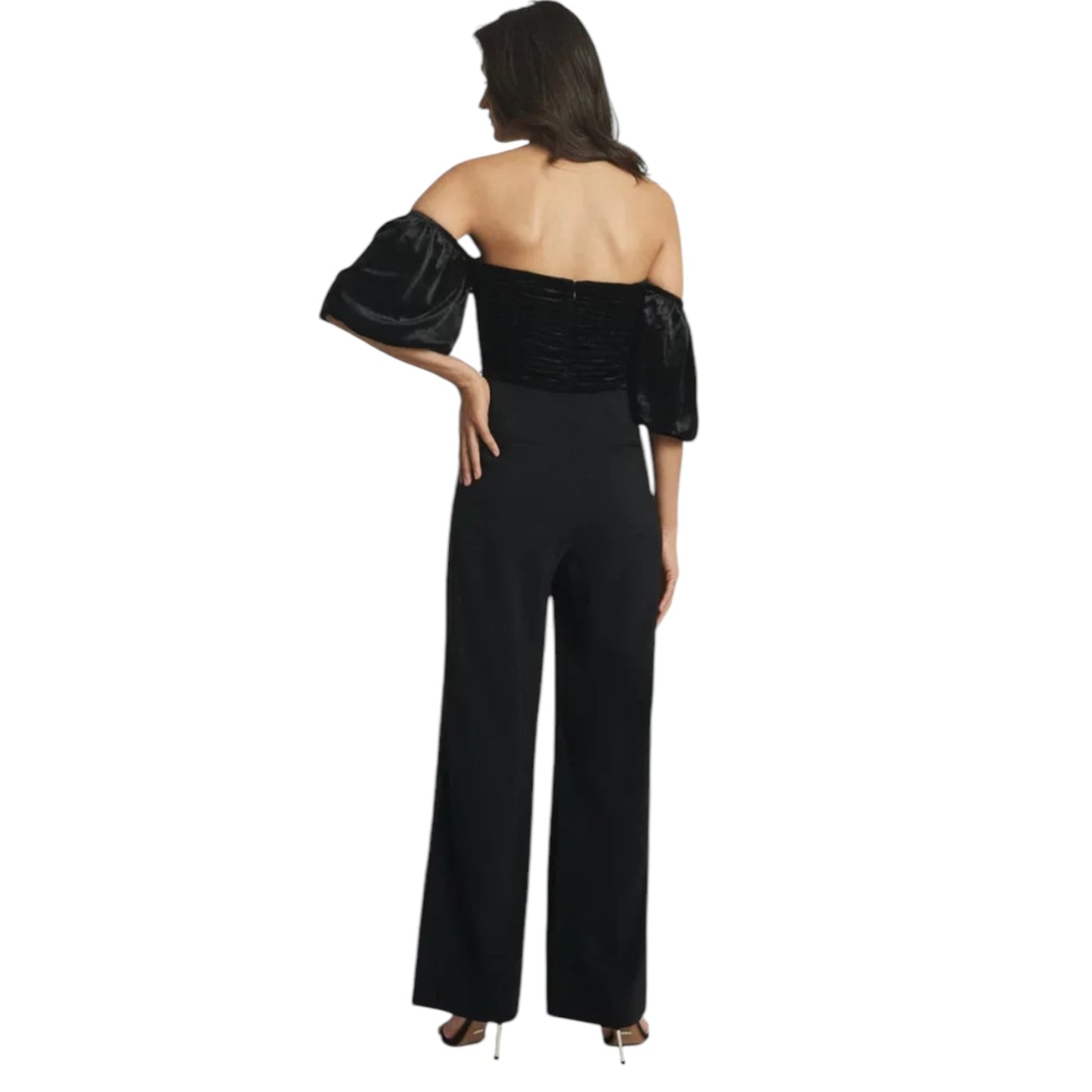 Reiss Black 'Julianna' Jumpsuit - 8 - NEW