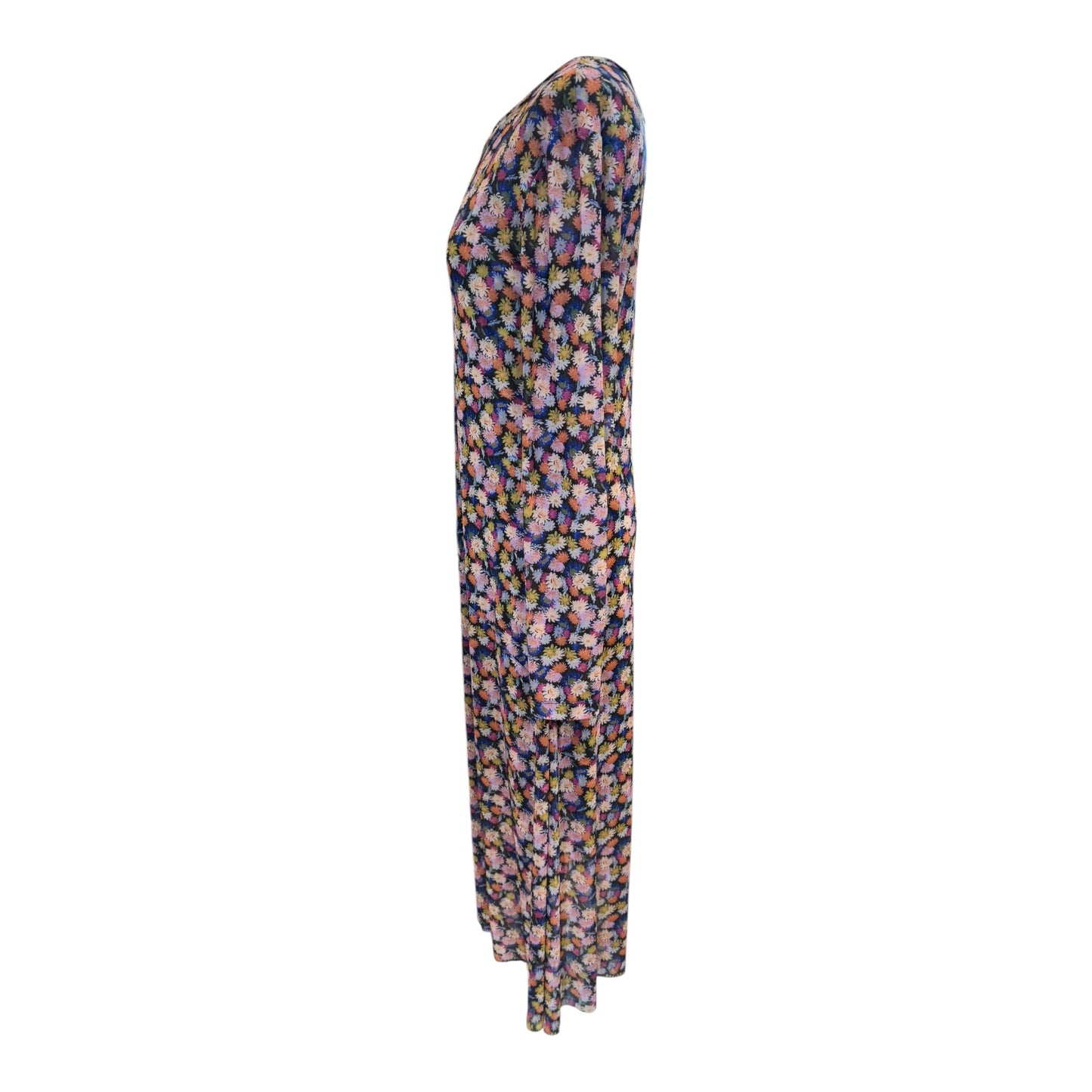 Paul Smith Flower Mesh Midi Dress - 12