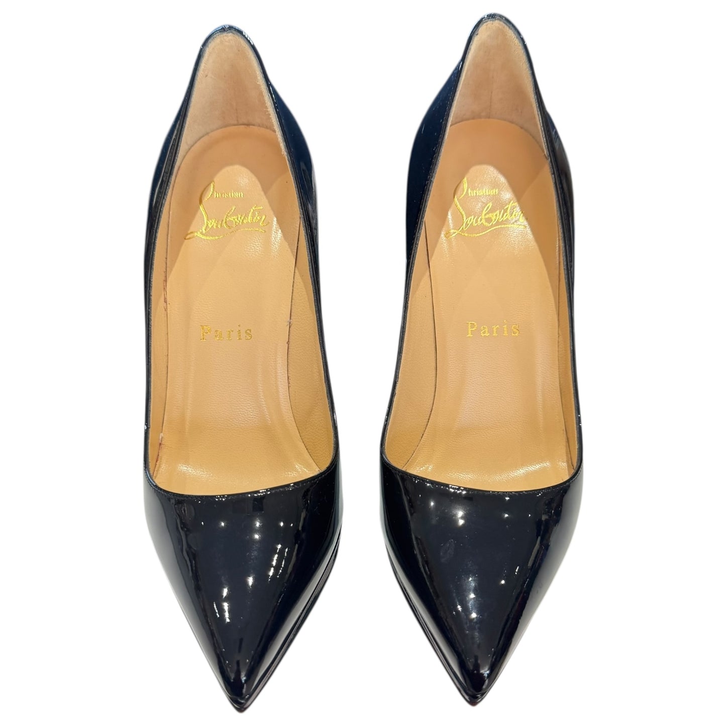 Christian Louboutin Black Pigalle Plato 120 - 35/3