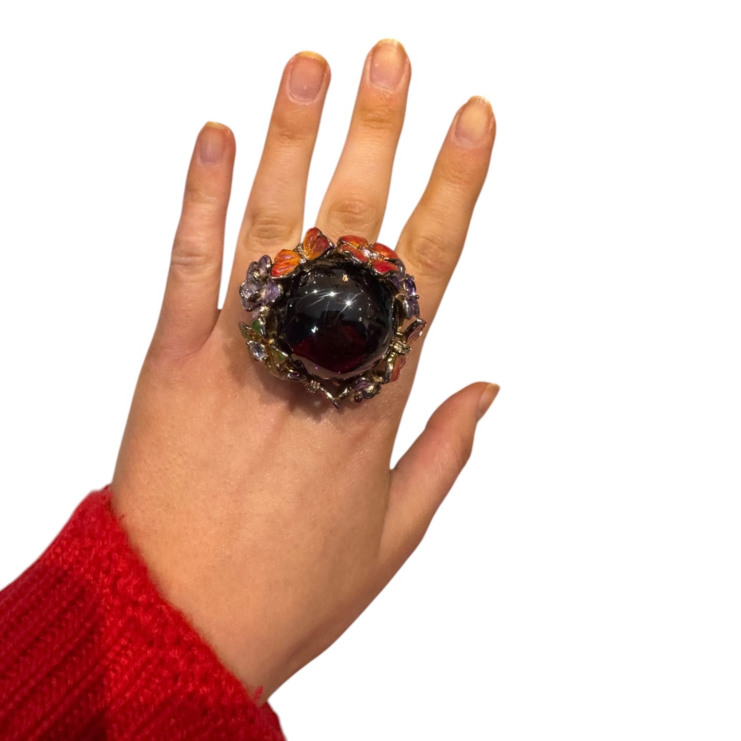 Purple Stone Ring