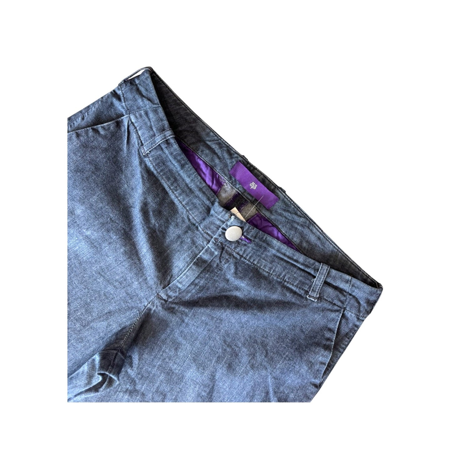 Victoria Beckham Low Rise Wide Leg Jeans - 12
