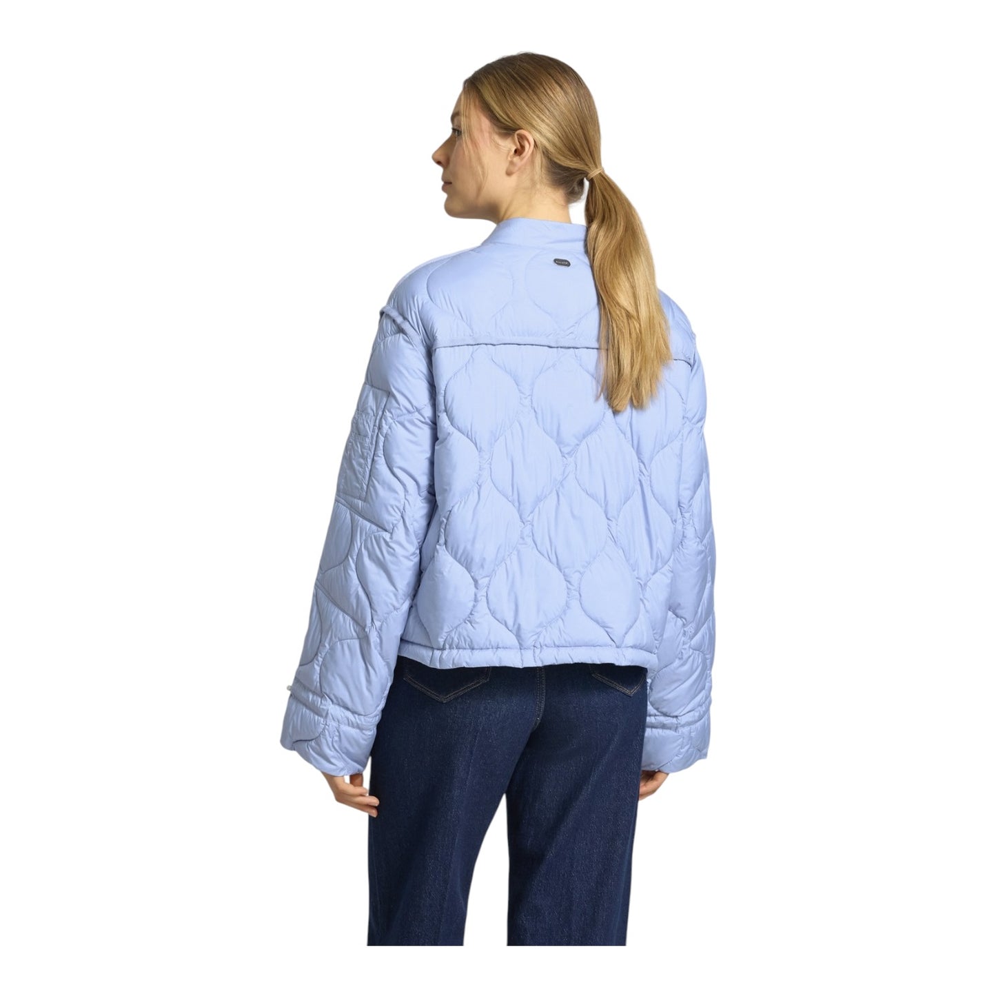 Beaumont Pale Blue Quilted Jacket - 12/14