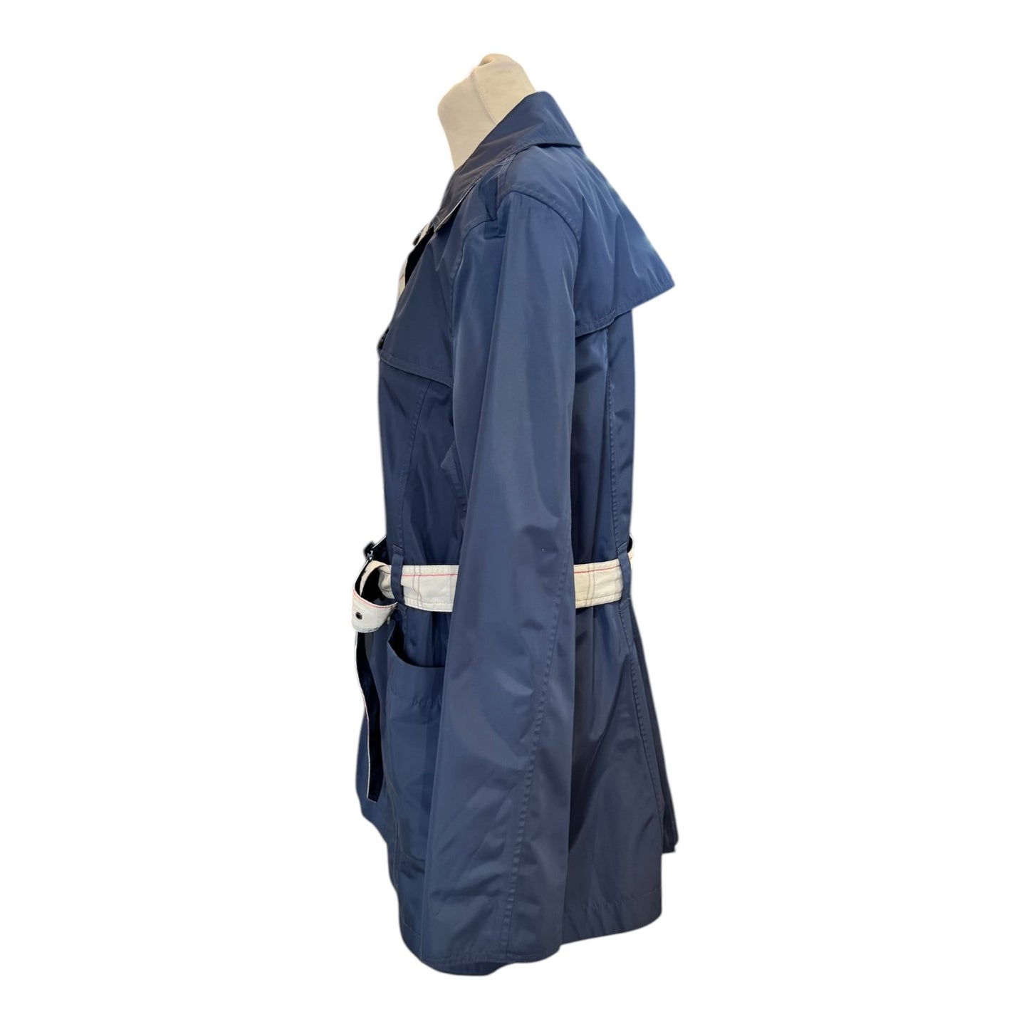 Barbour Navy and Check Reversible Coat - 18
