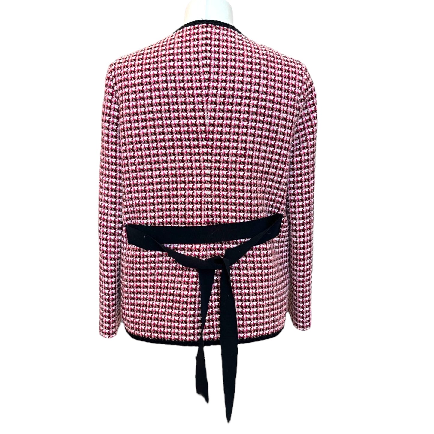 Maje Red Tweed Jacket - 12