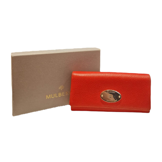 Mulberry Red Wallet