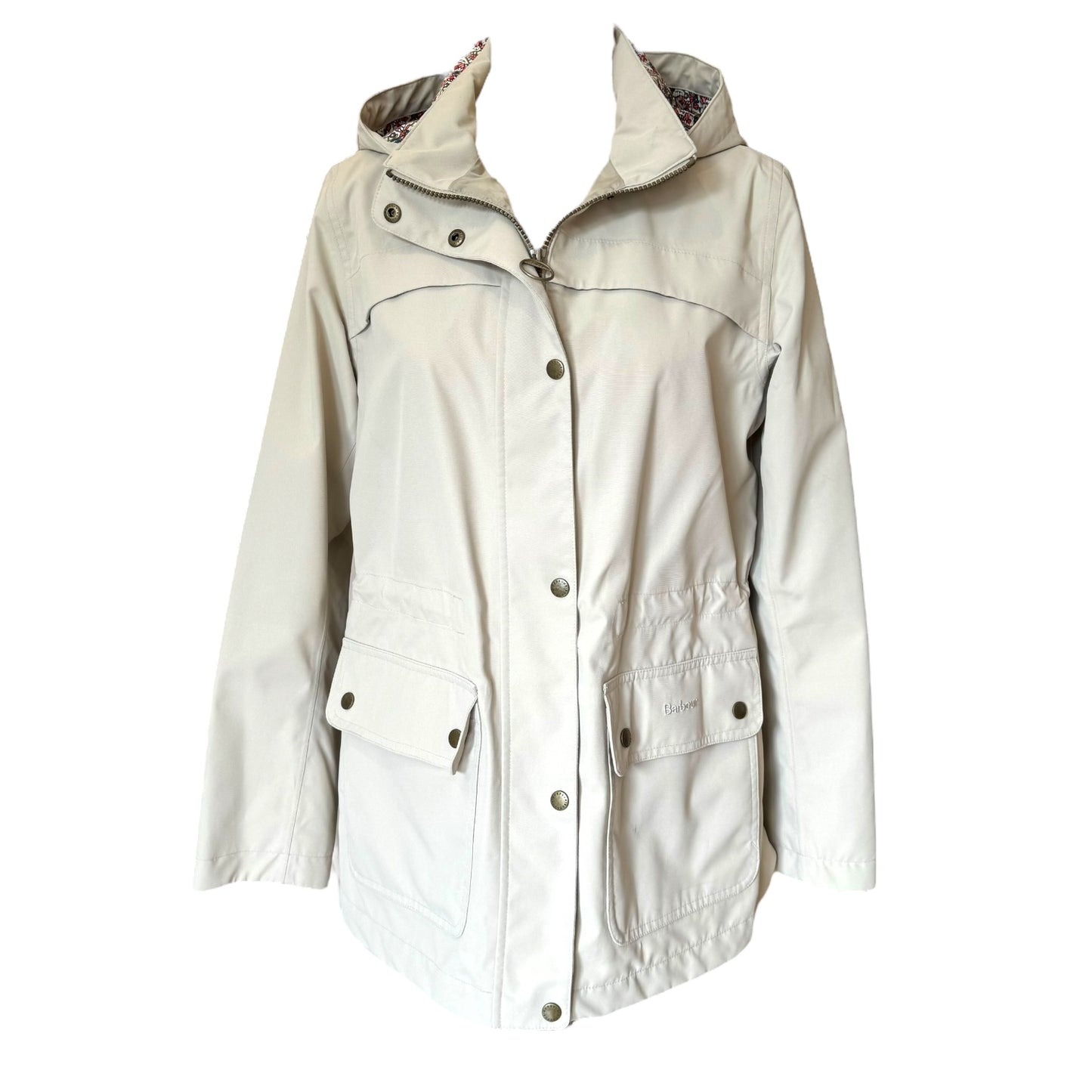 Barbour Beige Liberty Trim Waterproof Jacket - 12