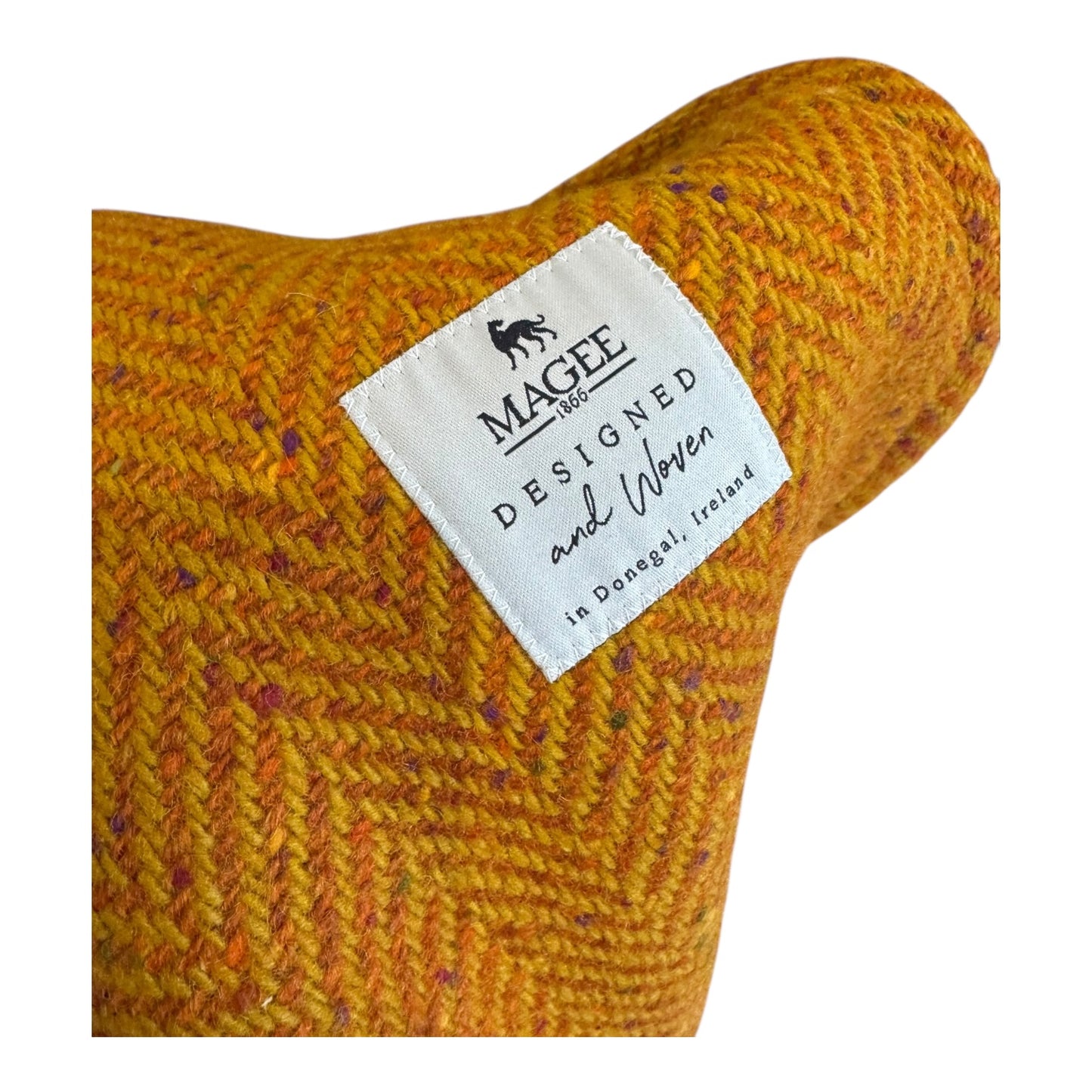 Magee 'Arlene' Mustard Tweed Coat