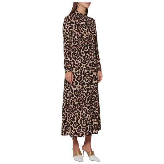 Baum und Pferdgarten Alham Leopard Print Midi Dress - 10