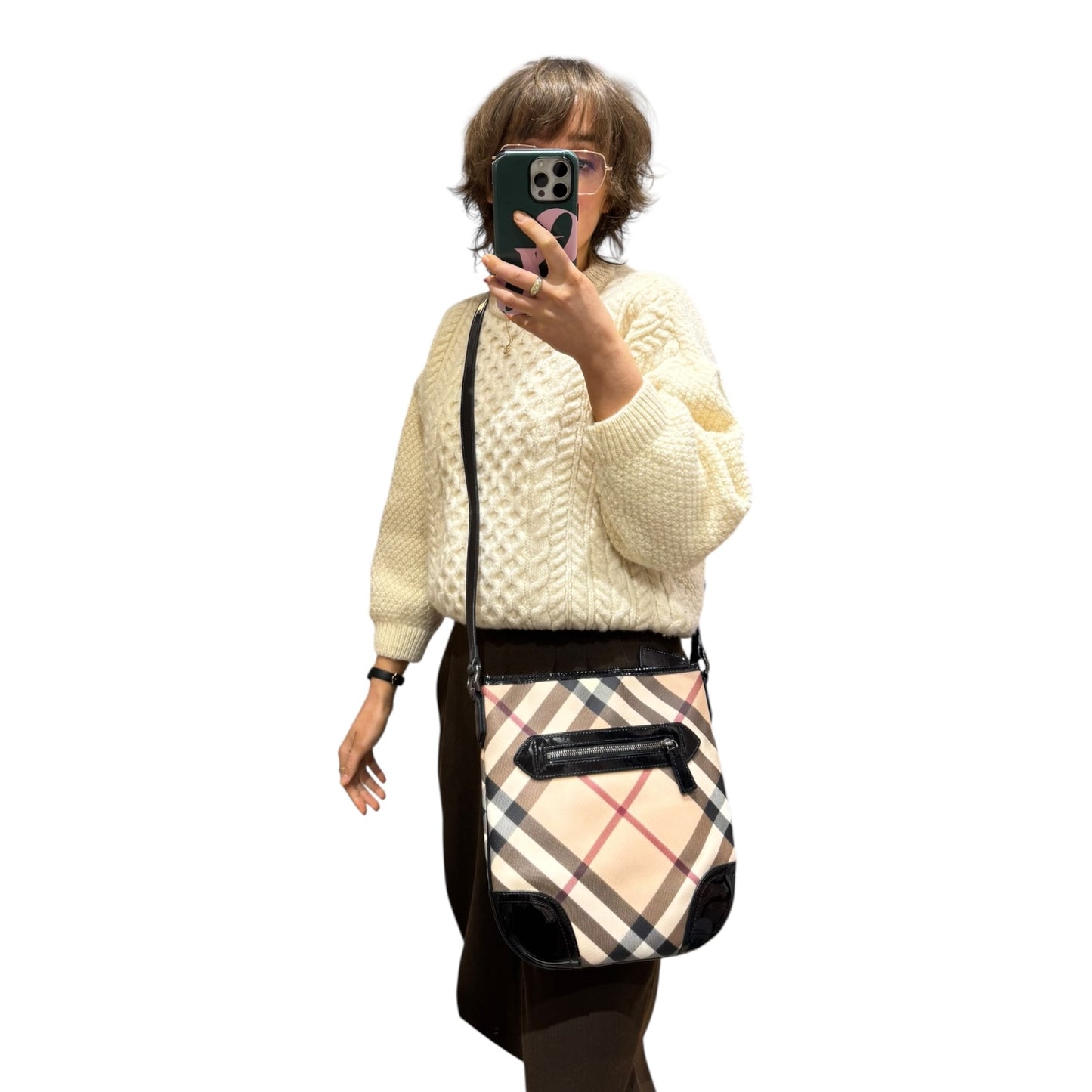 Burberry Nova Check Dryden Cross Body Bag