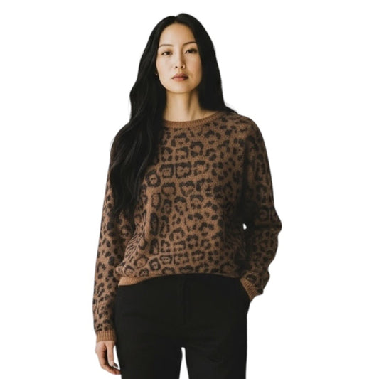 Max Mara Studio Leopard Print Jumper  - 10