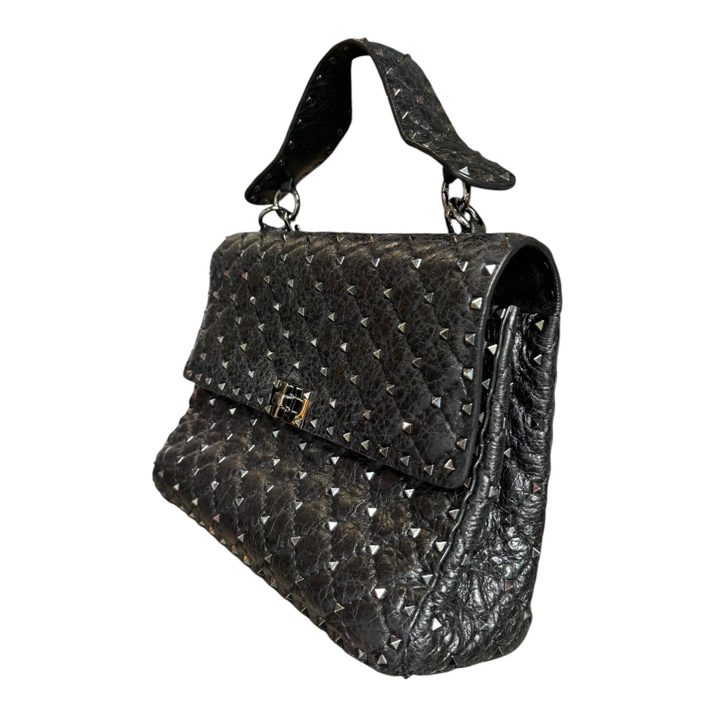 Valentino Garavani Black Rockstud Bag