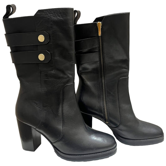 Whistles Black Heeled Boots