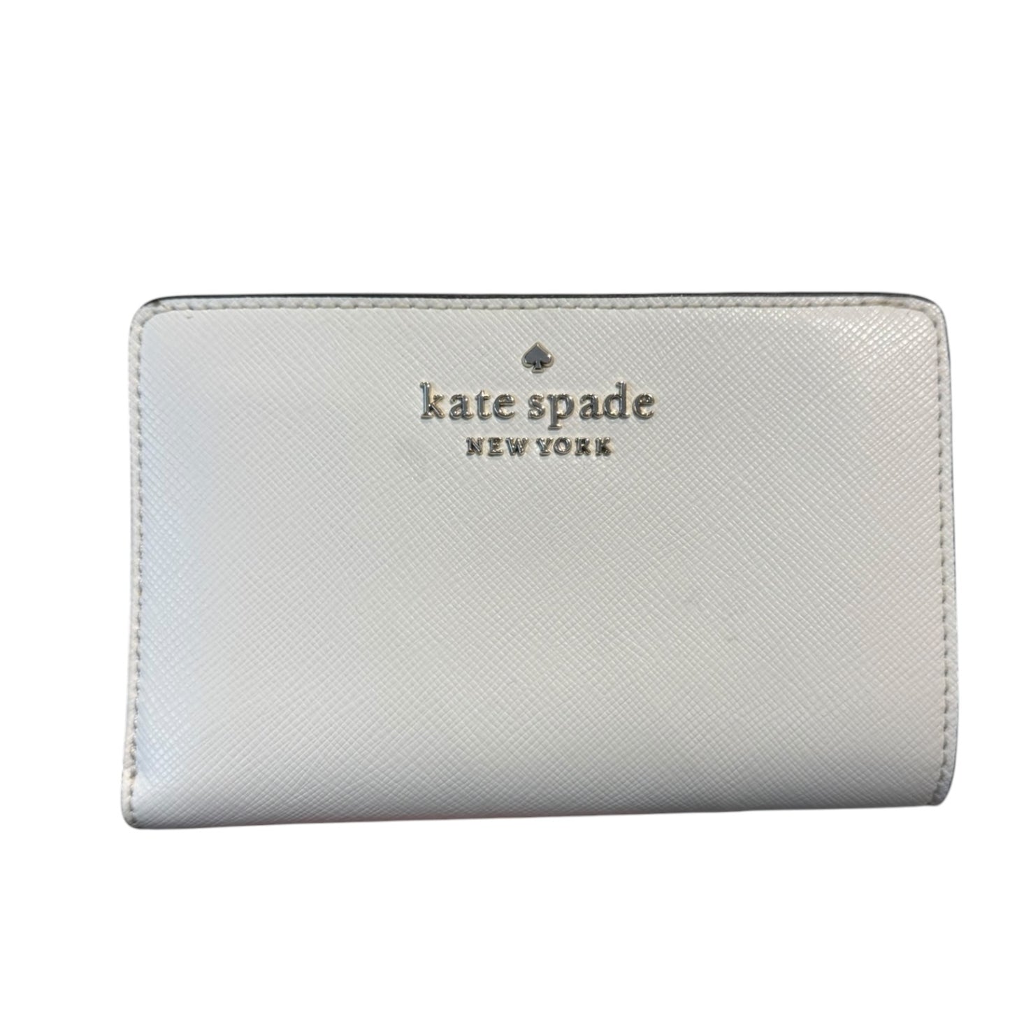 Kate Spade White Medium Bifold Wallet