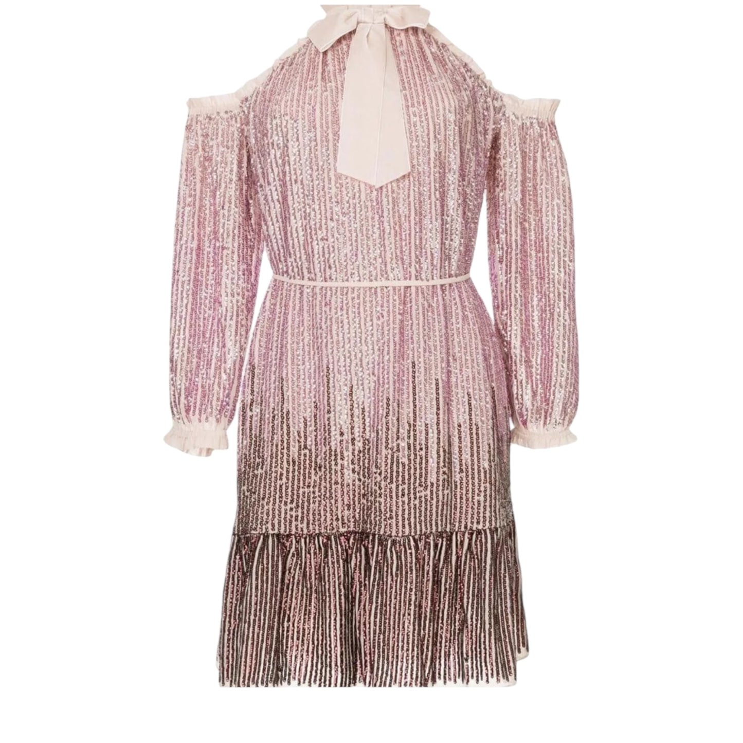 Needle and Thread Sequin Pink Dress - 14