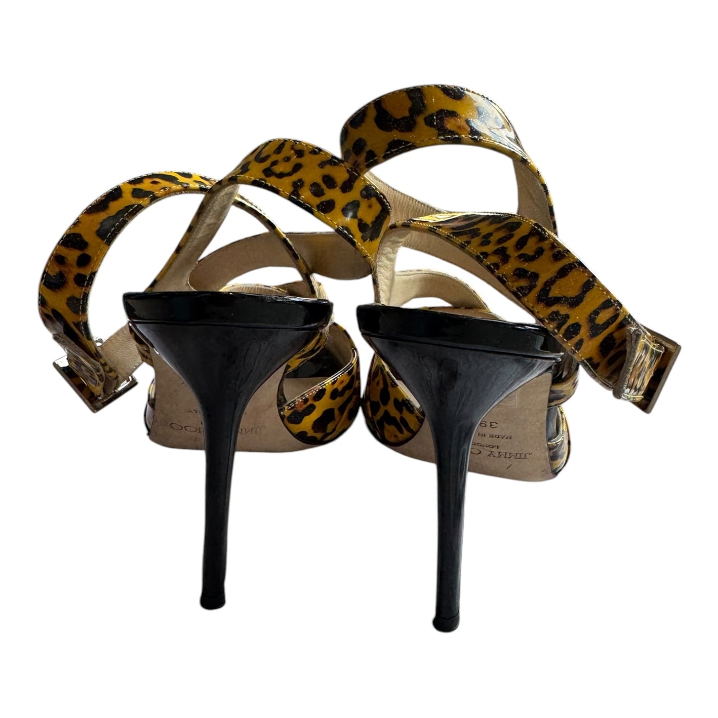 Jimmy Choo Multicolour Patent Leopard Heels - 39.5 / 6.5