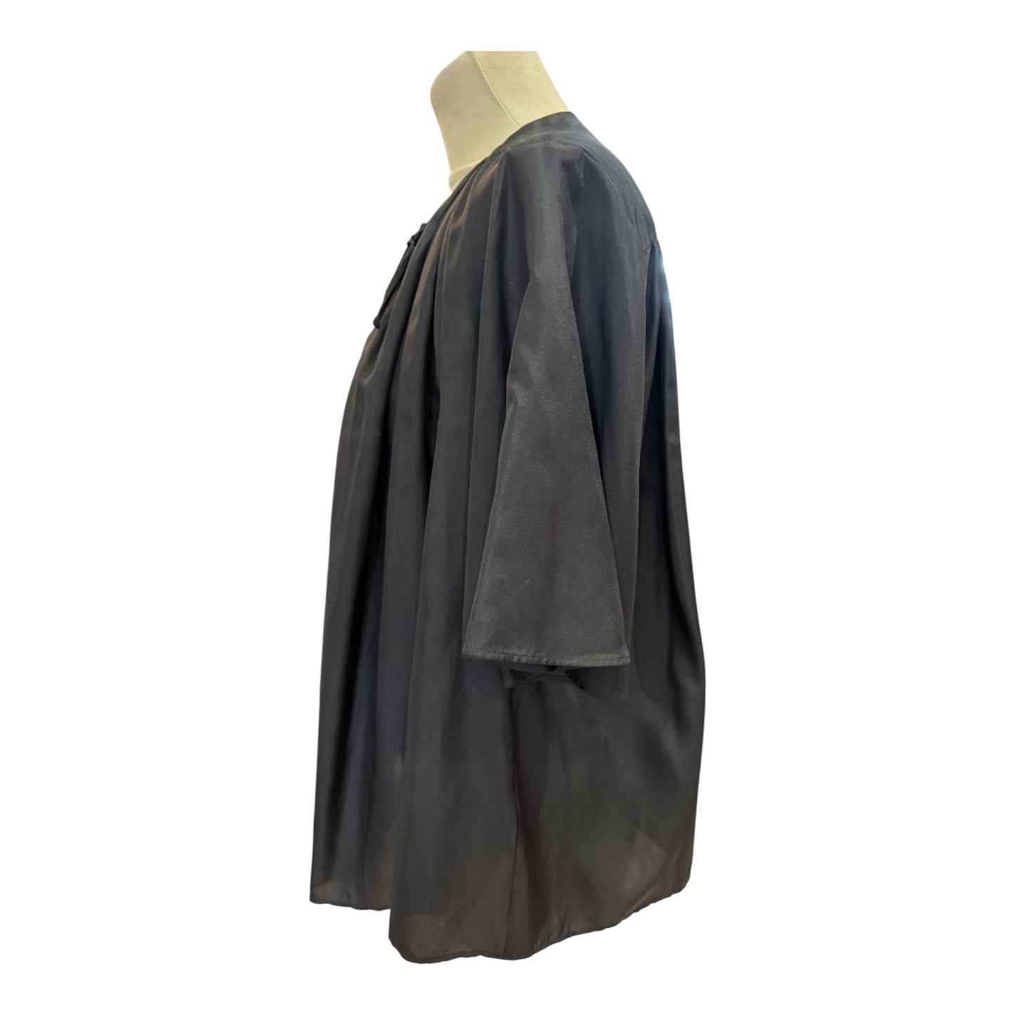Joseph Bristow Black Gathered Silk Blouse - 10