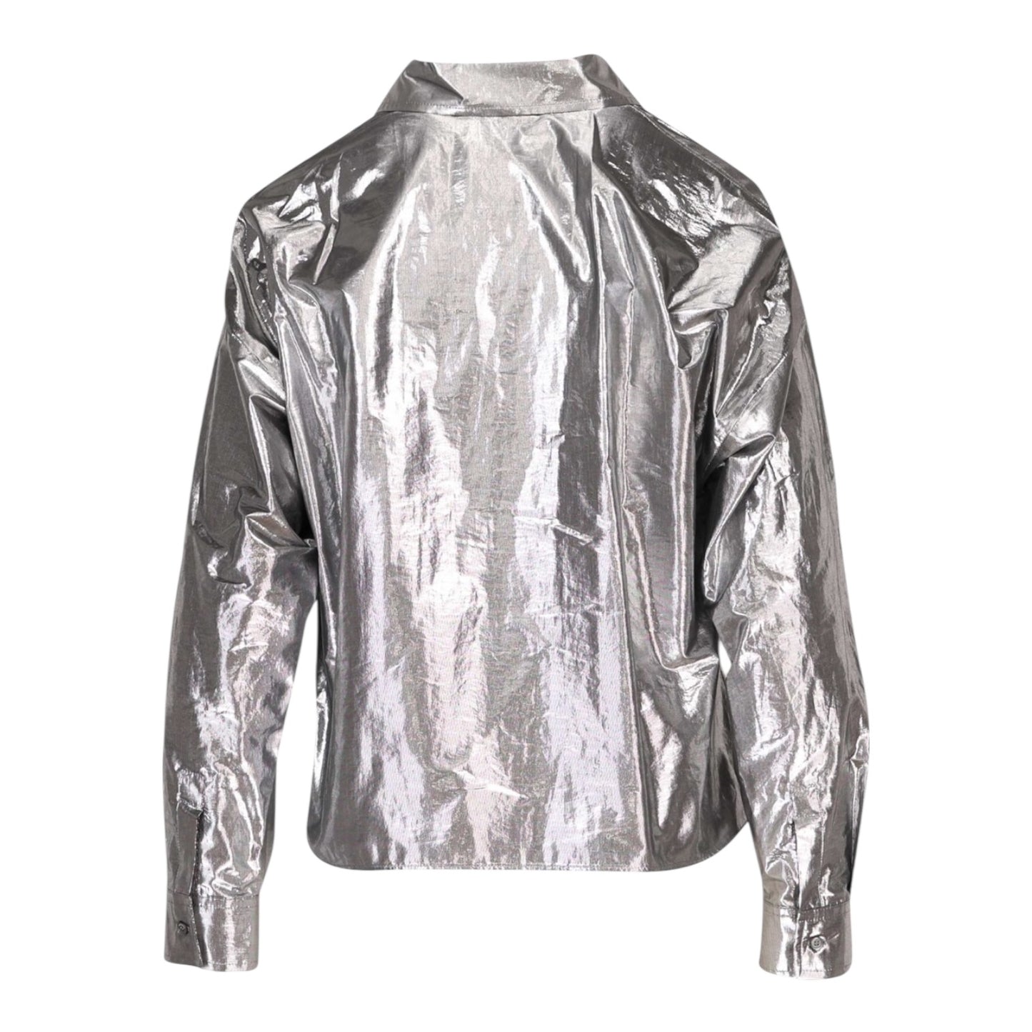 Weekend Max Mara Silver 'Aldeno' Shirt - 10/12