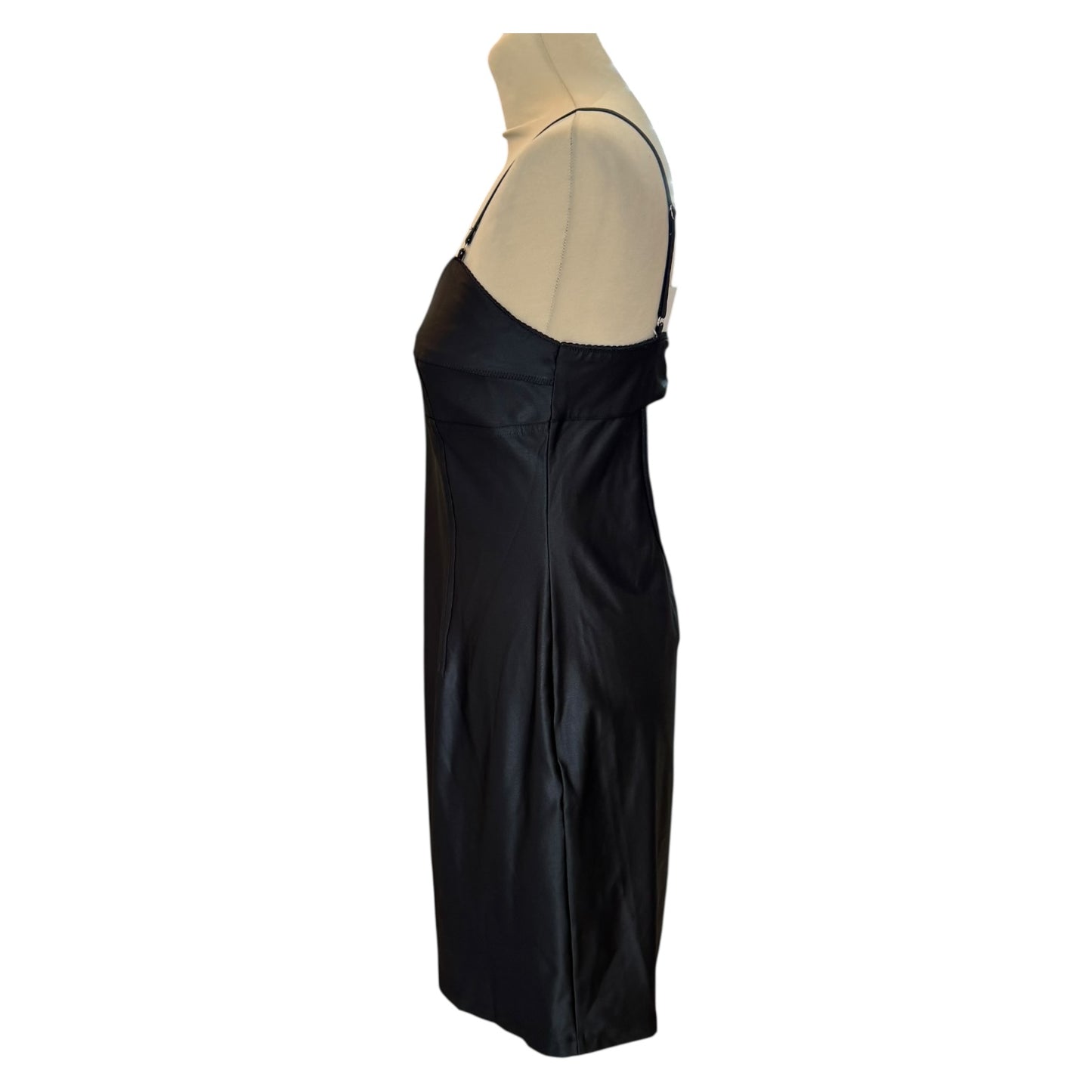 Sportmax Black Mini Slip - 12