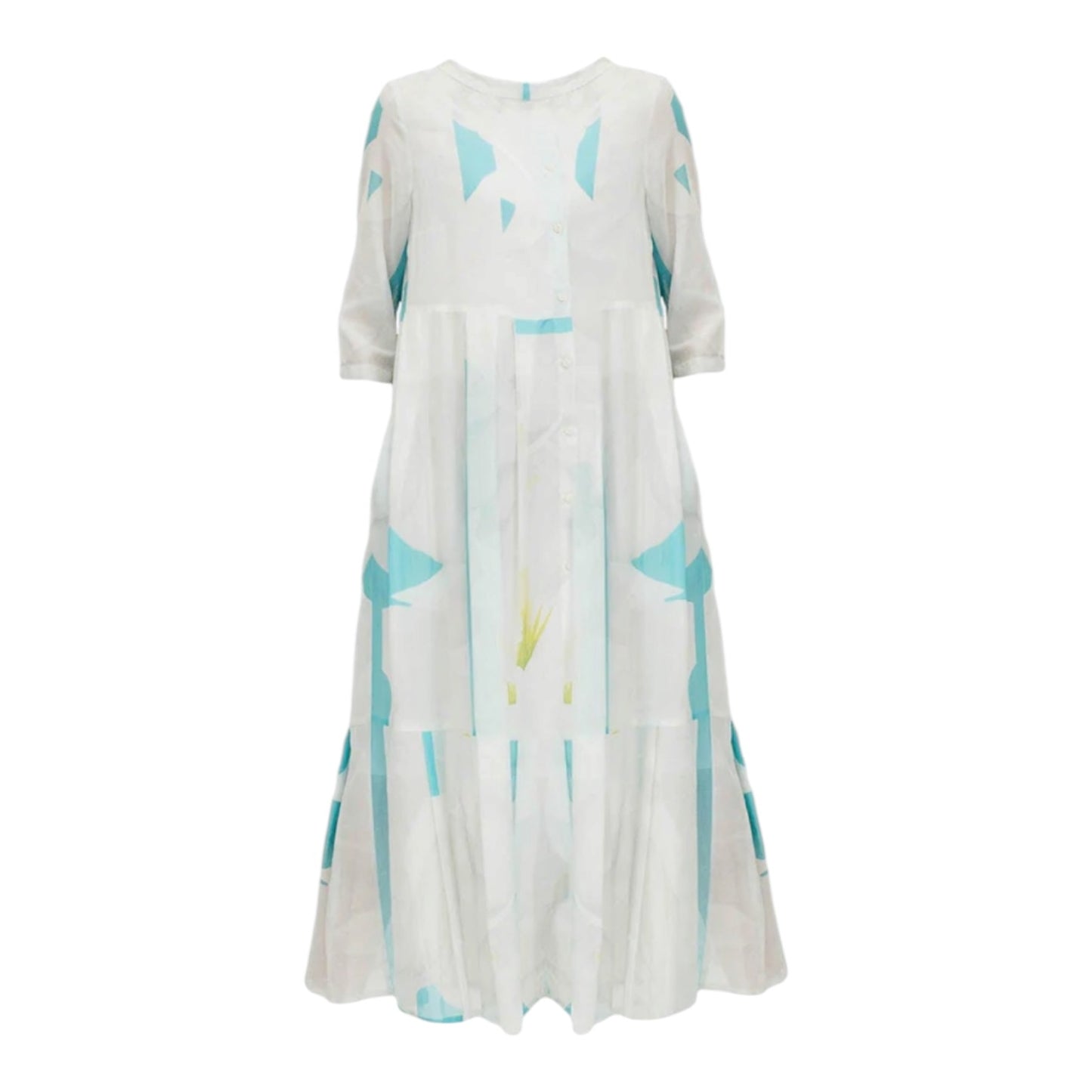 Annette Gortz Orias Cotton and Silk Dress - 10/12