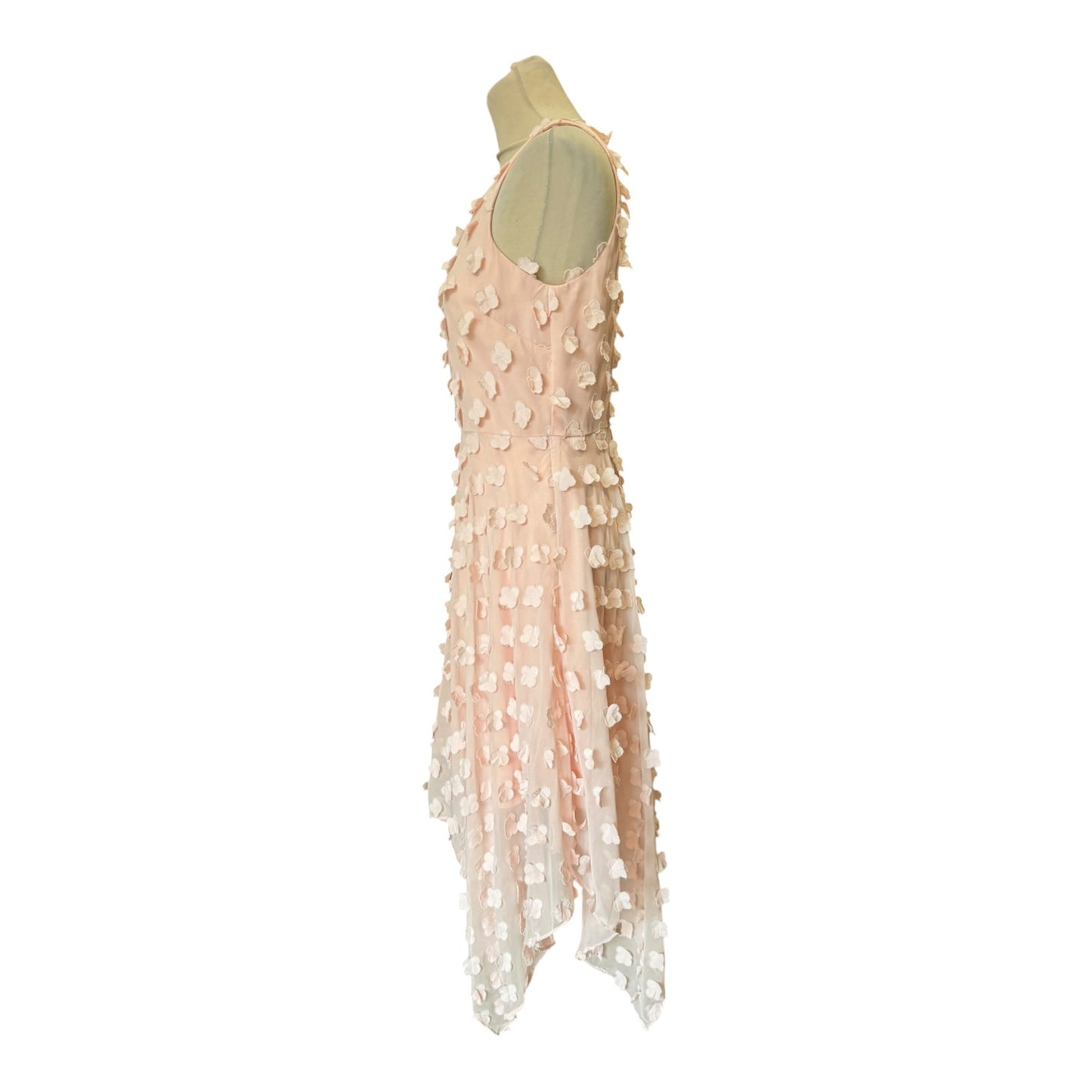 Kensie Pale Pink Floral Dress - 10