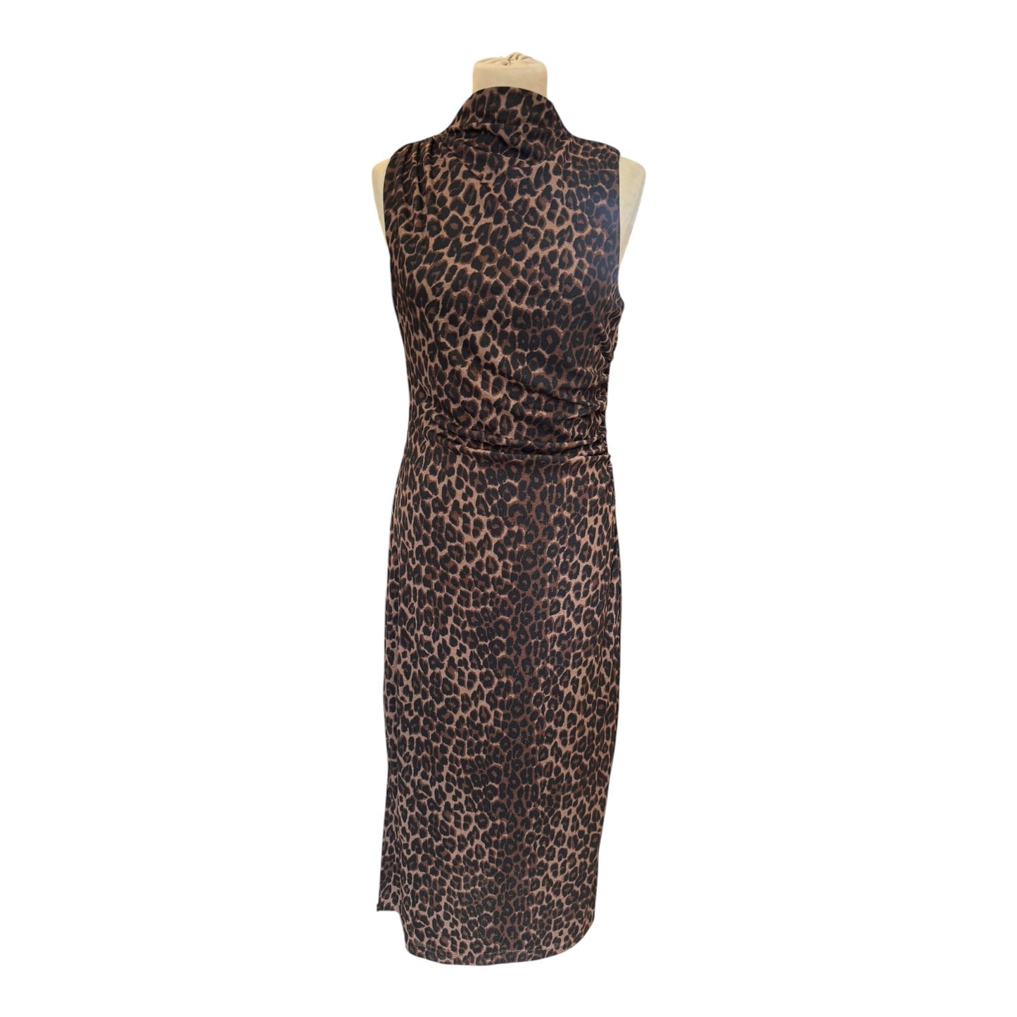 Rails Rebecca Brown Nala Animal Print Midi Dress - 12