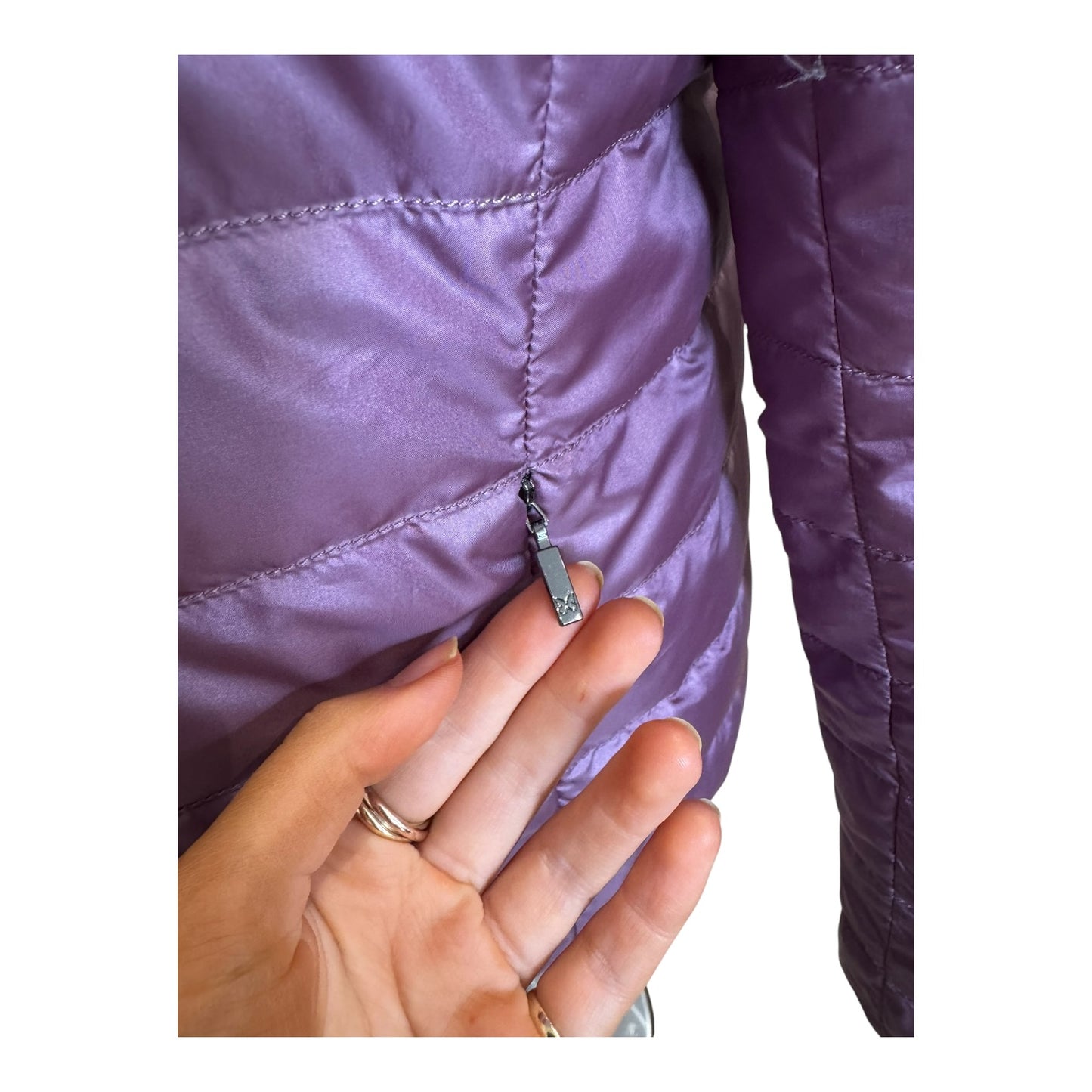 Weekend Max Mara Pink/Mauve Reversible Quilted Jacket - 12