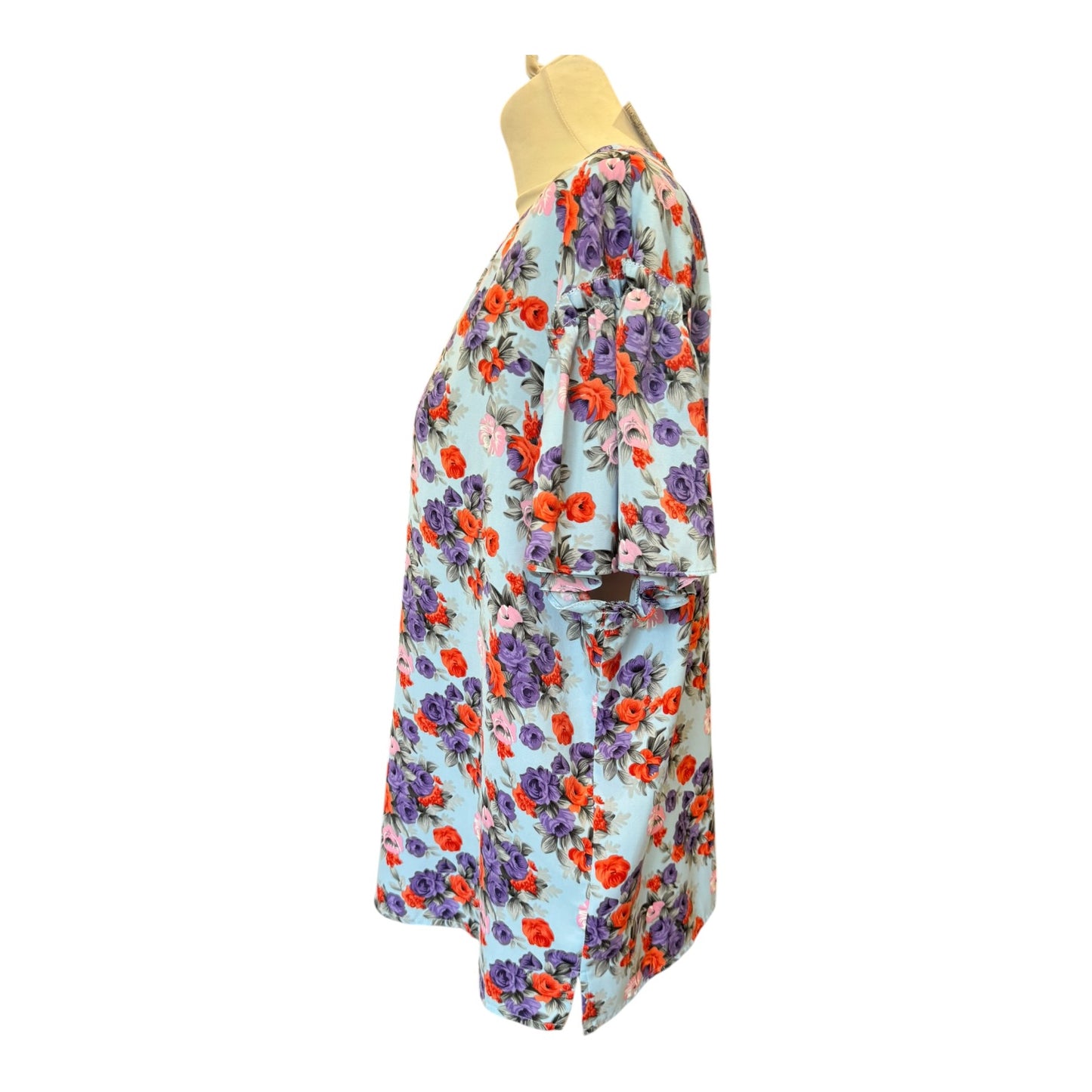 Essentiel Antwerp Blue Floral Top - 12