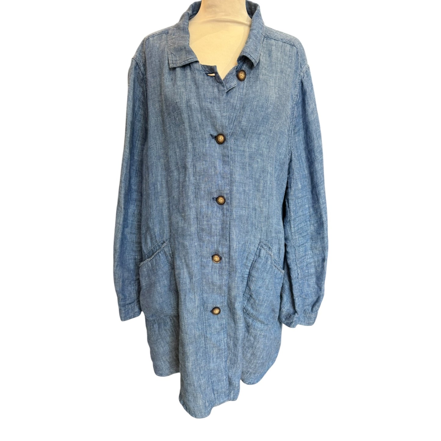 Theory Longline Denim Jacket - 18/20