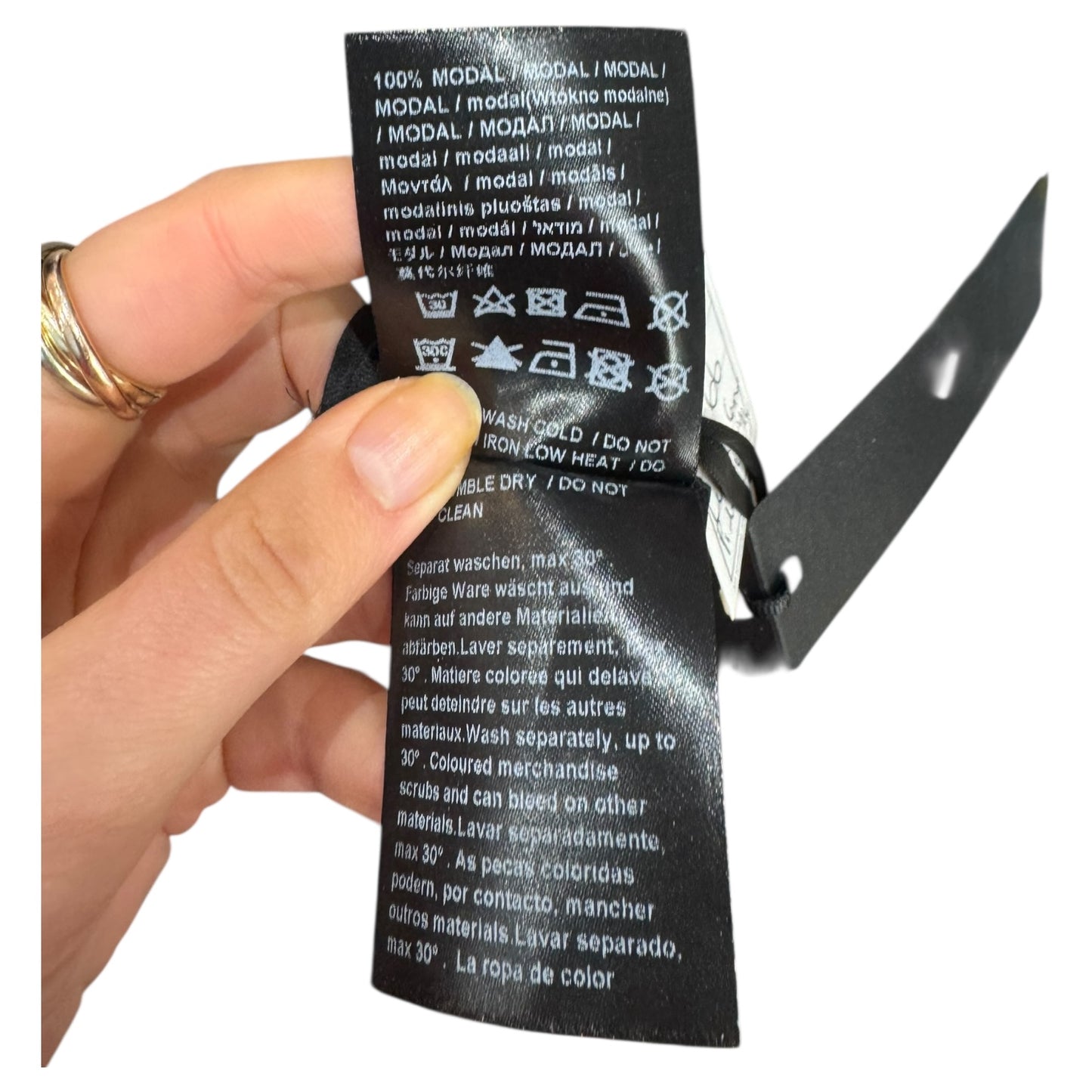 Luisa Cerano Black Pink and Yellow Modal Scarf - NEW