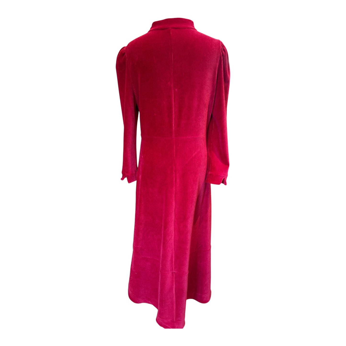 Me + Em Red Cord Midi Dress - 14