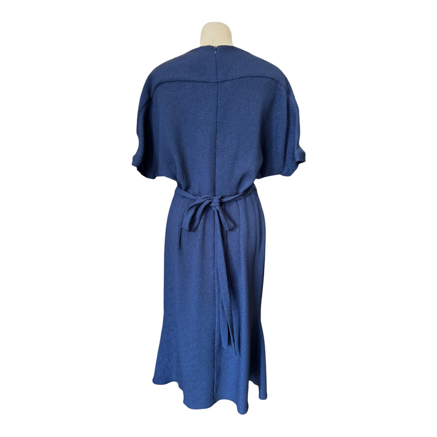 Edeline Lee Navy Pocket Puppet Dress - 12/14 - NEW