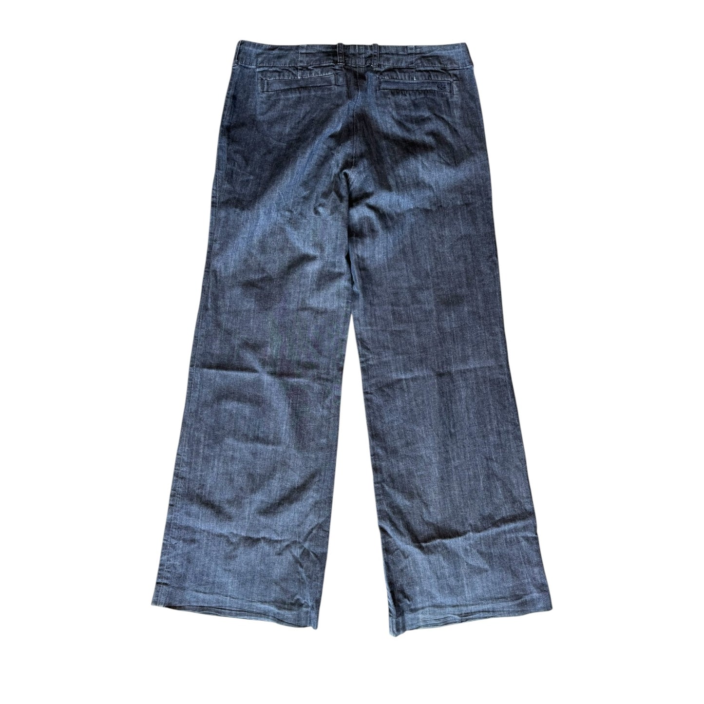 Victoria Beckham Low Rise Wide Leg Jeans - 12