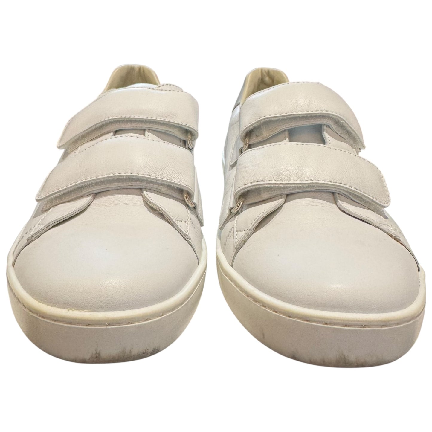 Gucci Ace White and Grey Leather Sneakers - 3