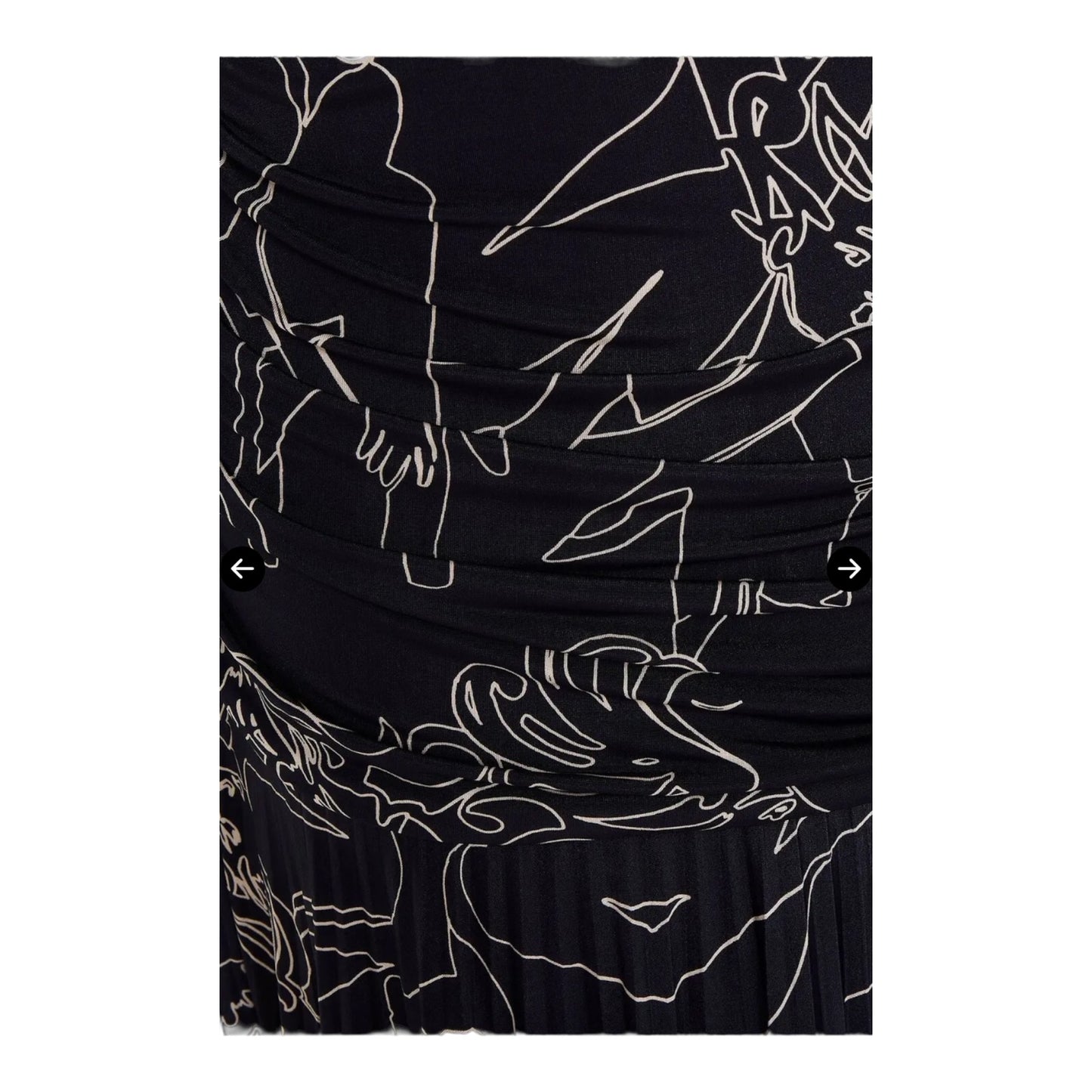 VVB Victoria Beckham Navy Dress - 6/8