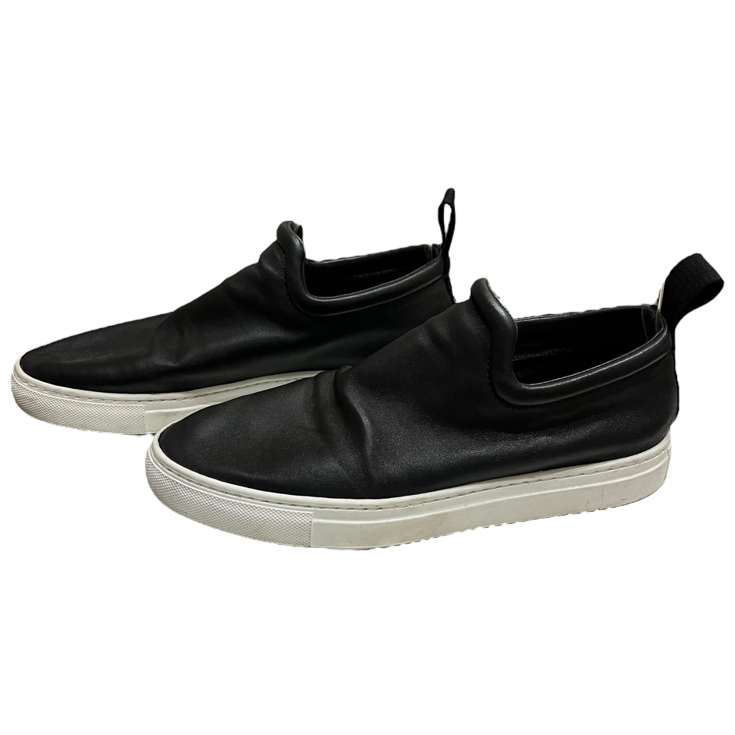 Joseph Black Slip On Shoes