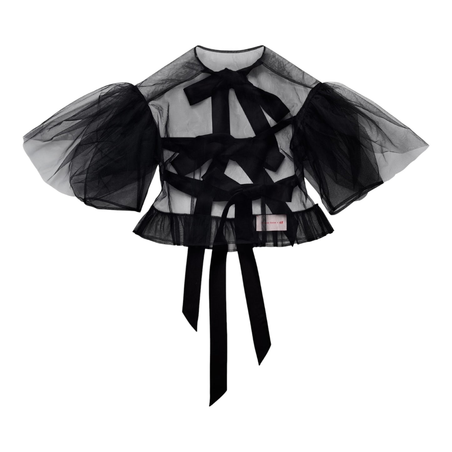 Simone Rocha x H&M Black Sheer Top - 10