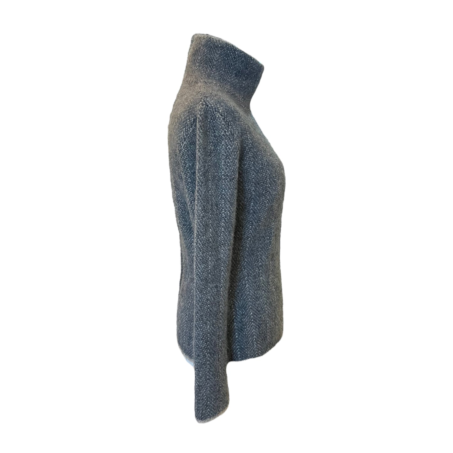 Sportmax Grey Funnel Neck Jumper