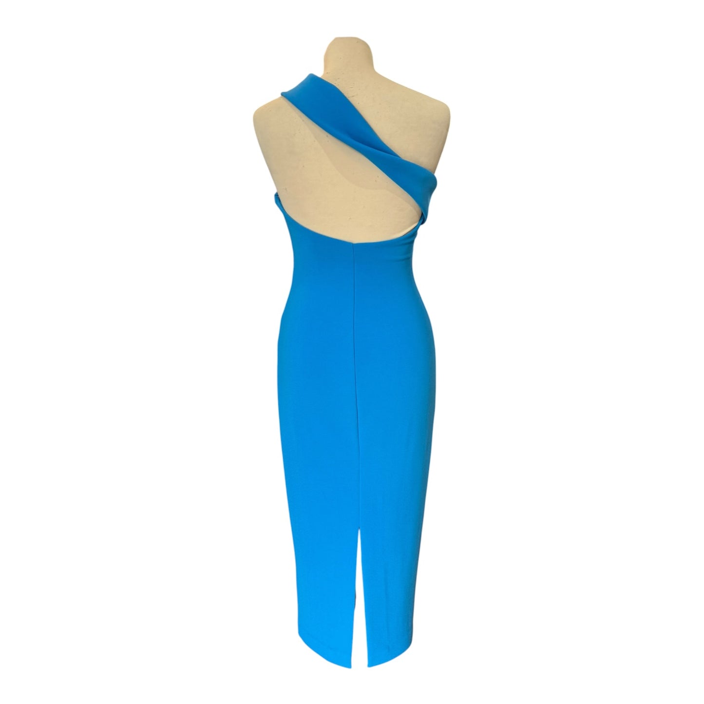Forever New Blue Haylee Asymmetric Dress - 8/10