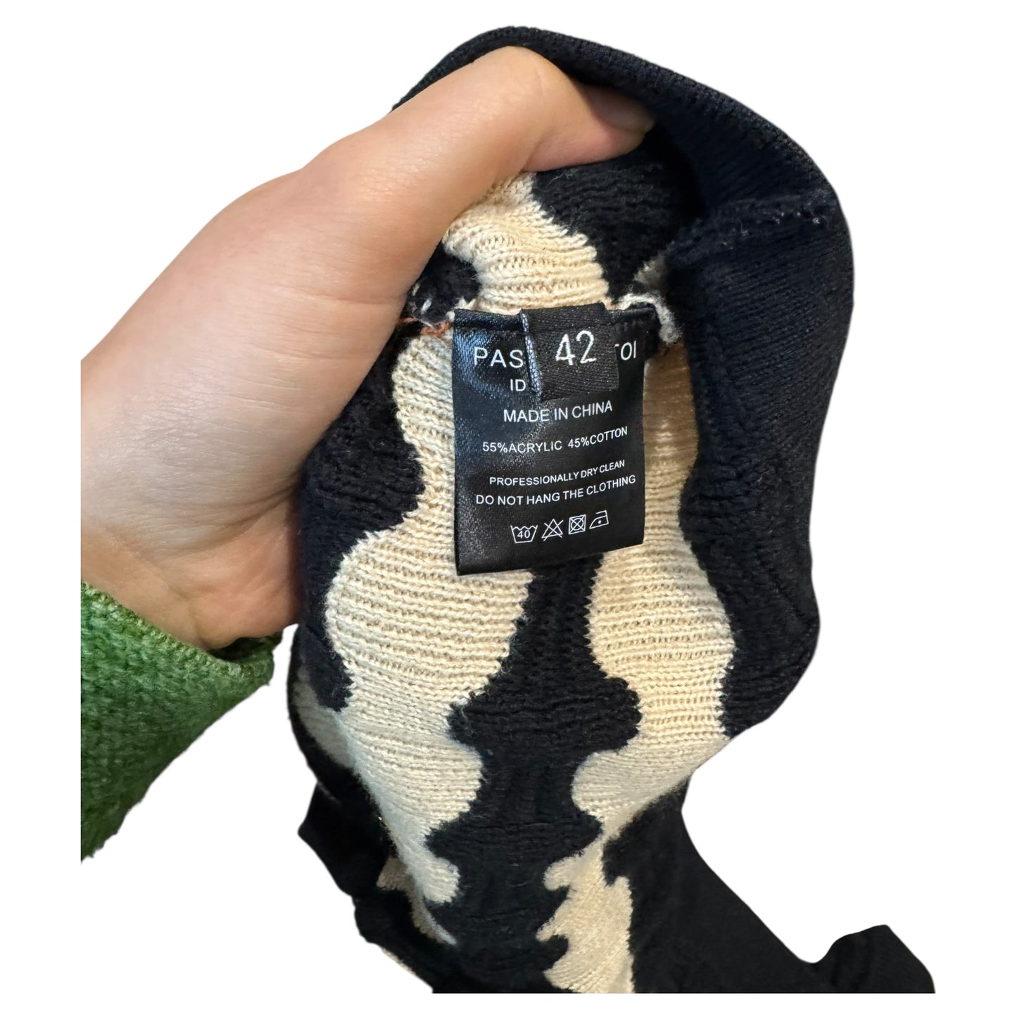 Dodo Bar Or Marvin Black Brown and Cream Cardigan - 10